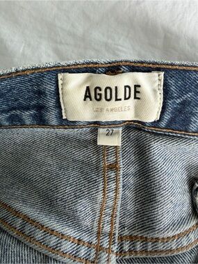 Agolde Light Blue High-Rise Jeans